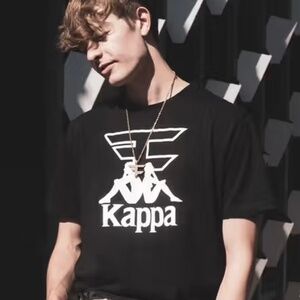FaZe Clan x Kappa Fait T-Shirt, Black, S